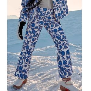 Free People Movement Bunny Slope  Printed Ski Pants